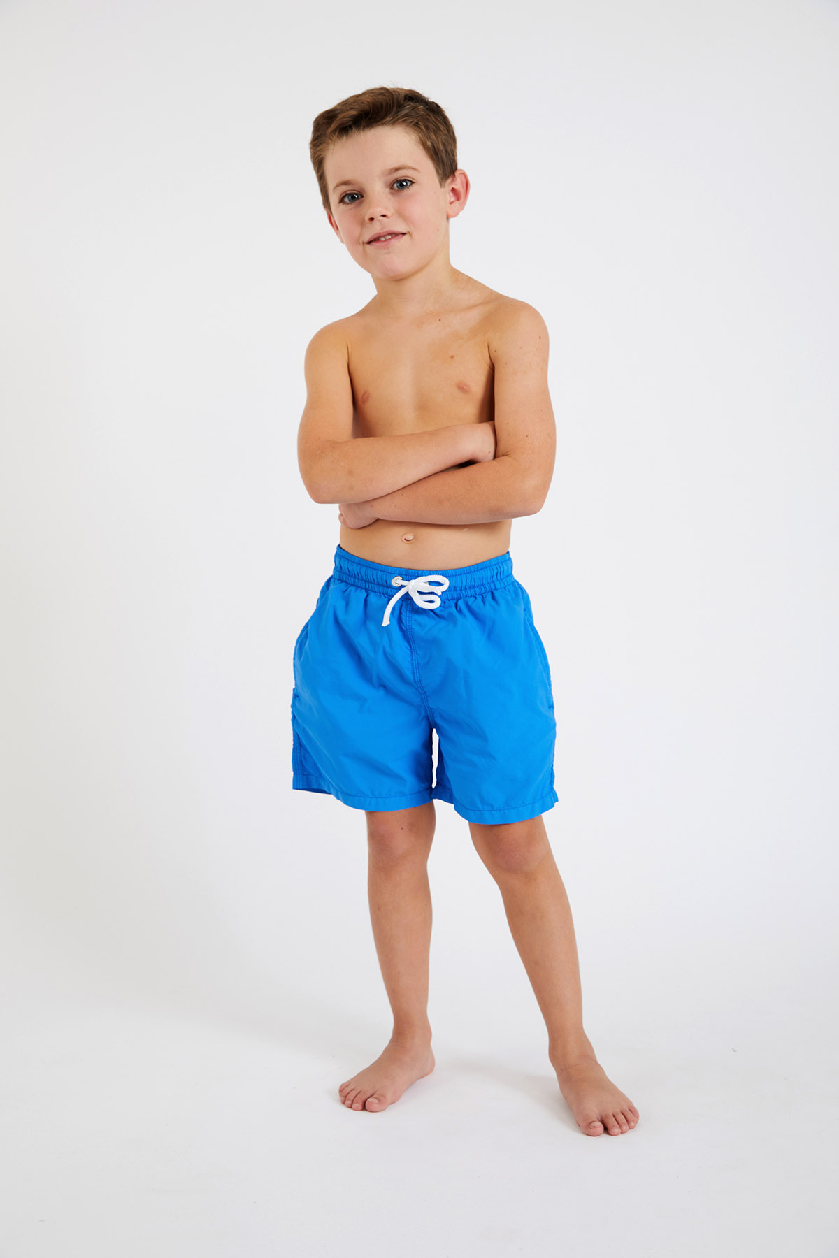 Color Kids - Kid's Knickers with Zip Pockets - Shorts - Cerulean | 92 (EU)