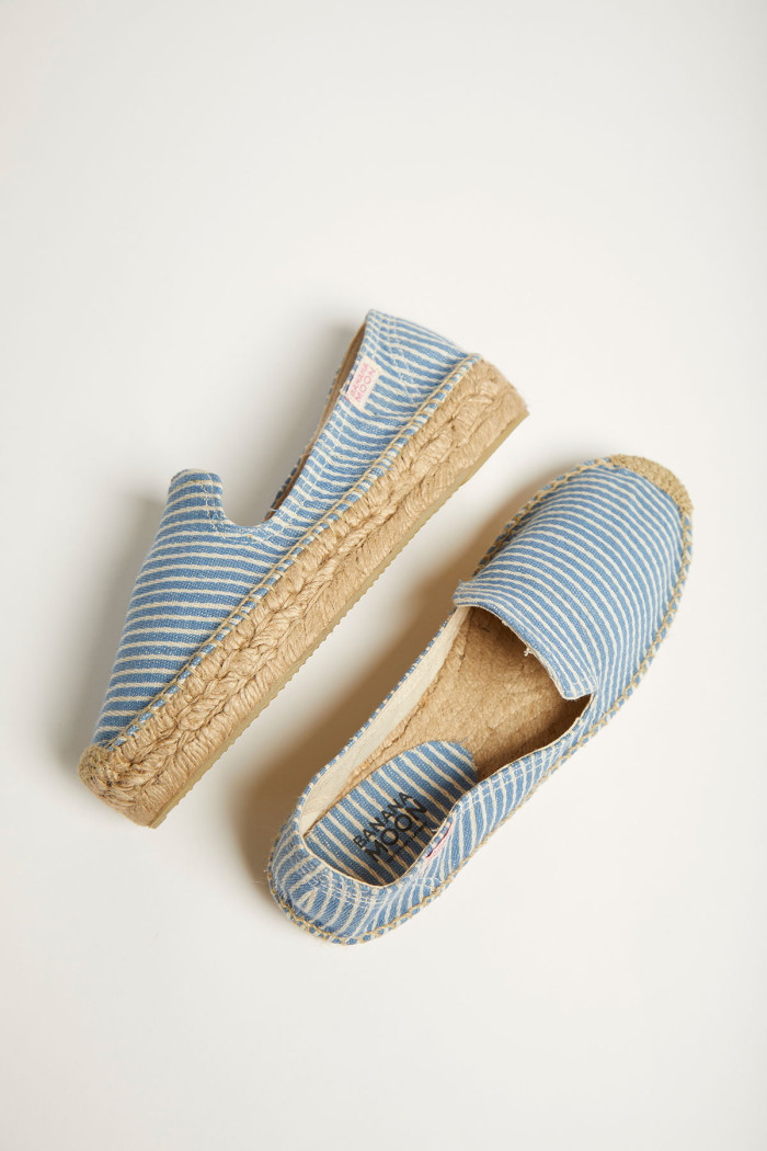 VERAO TYLANE women's striped blue espadrilles