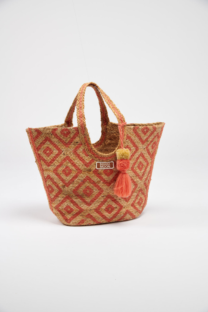 Sanae Pachamira patterned woven tote bag