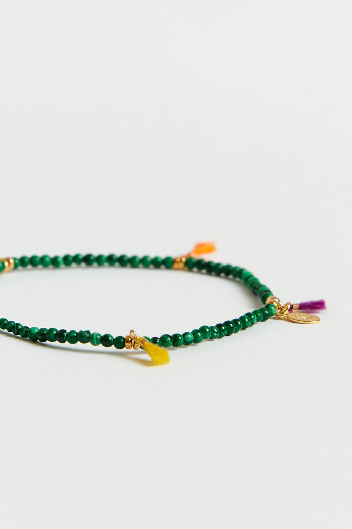 LILU Shashi® green pearl bracelet