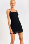 ALZETTE HUAWEI black beach dress