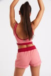 Short de sport femme rose Maga Sprint