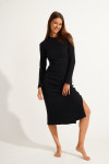 Robe longue noire ANGELA GINGER