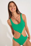 ROLLING SCRUNCHYMIX green one-piece swimsuit