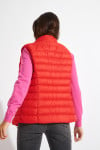 ULLA DURHAM red sleeveless padded jacket