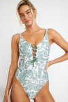 NAPALI NASSIMIA green one-piece swimsuit