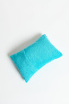 Coussin de plage turquoise Pop Pillowan