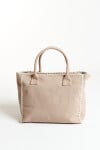 SETA CARLINA beige tote bag