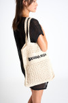 Ecru Woven Bag ORDWAY RIOOSO