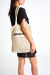 Ecru Woven Bag ORDWAY RIOOSO